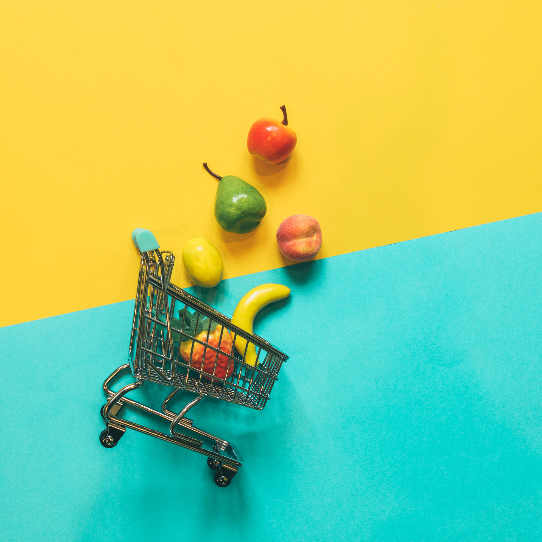 Self-service supermarket